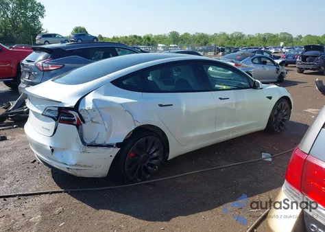 2021 Tesla Model 3 Performance Dual Motor All-Wheel Drive from USA, damaged, VIN 5YJ3E1EC7MF919282